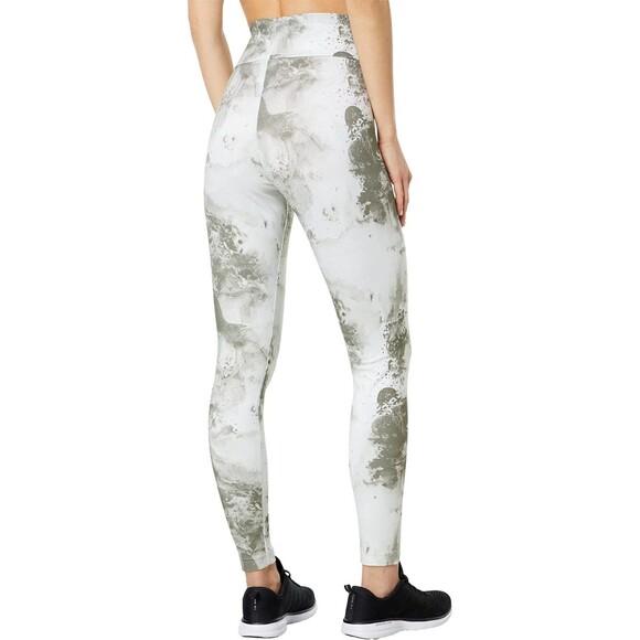 NWT Reebok  Classics Cloud Splatter Leggings Womens M Light  Sage - Picture 2 of 3